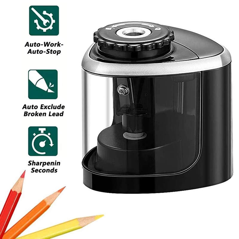 Electric Pencil Sharpener Usb - Automatic Pencil Sharpener Desktop Electric Sharpener