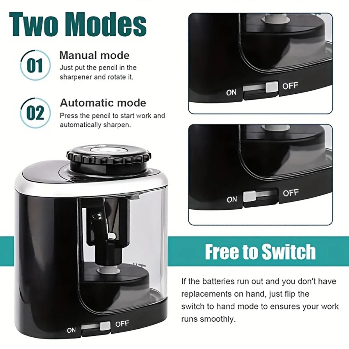 Automatic Electric Pencil Shar - огляд і ціна Electric Pencil Sharpener Usb