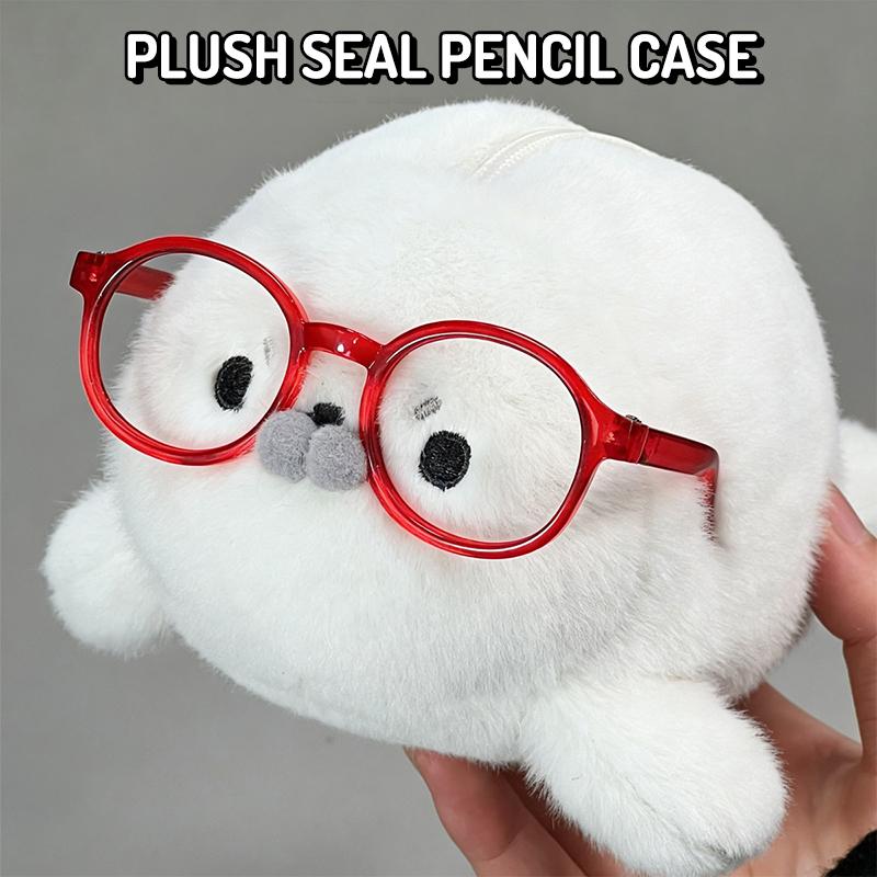 Seal Doll Pencil Case Large St - огляд і ціна Aesthetic Large Pencil Case Pouch