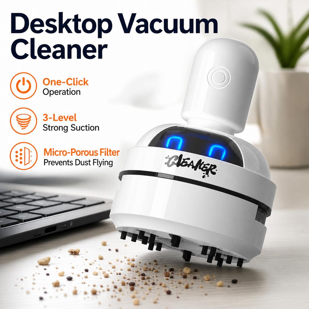 Desktop Vacuum Cleaner USB Rec - огляд і ціна Mini Desktop Vacuum Cleaner For Eraser Dust