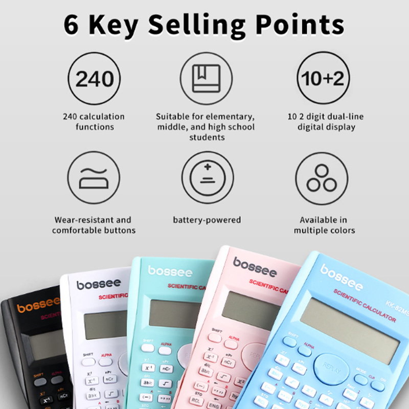 Scientific Calculator 240 Func - огляд і ціна Scientific Calculator For Secondary School
