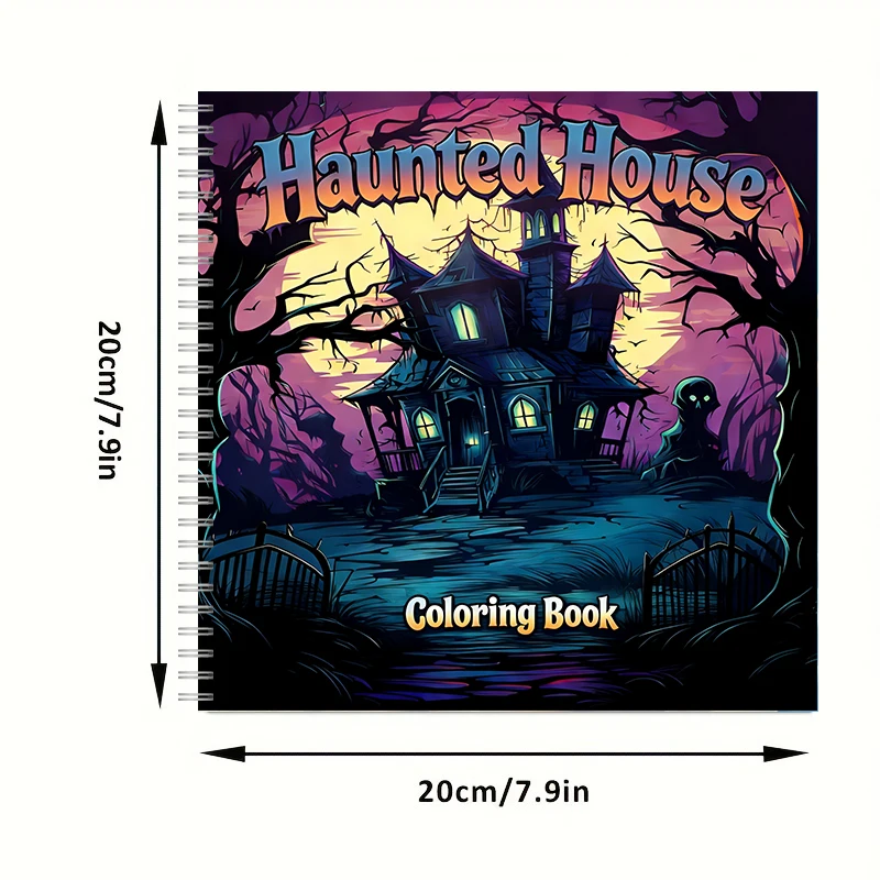 Haunted House Coloring Book fo - огляд і ціна School Supplies